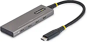 StarTech 4-Port USB-C Hub 10Gbps with 100W PD Charging (309B-USBC-HUB)