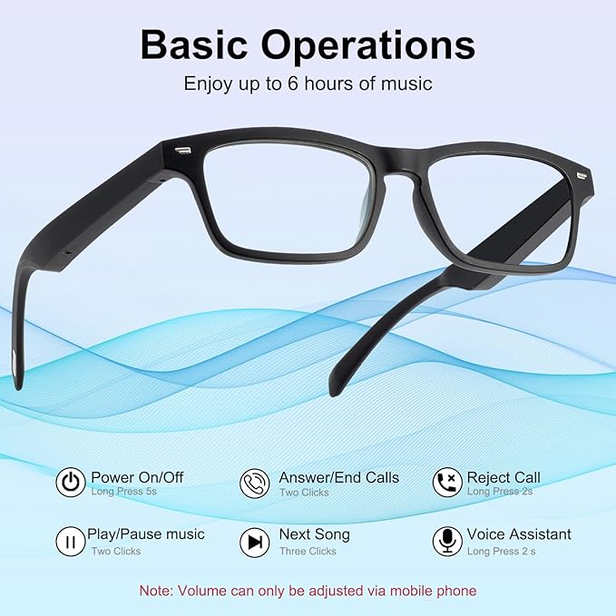 AI Glasses for Men Women, AI Translator Powered by ChatGPT with Real-Time Translation(160+Languages), UV400 Photochromic Lenses Smart Sunglasses, Bluetooth Glasses for Travel/Business/Study