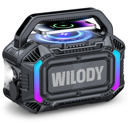 Wilody Speakers Bluetooth Wireless, 100W Loud Outdoo - Image 1