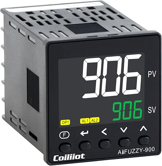 PID Temperature Controller, AC100-240V, Dual Output, 48x48mm Panel