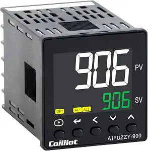 PID Temperature Controller, AC100-240V, Dual Output, 48x48mm Panel