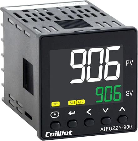 PID Temperature Controller, AC100-240V, Dual Output, 48x48mm Panel
