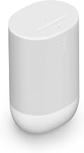 Sonos Move 2 - White - Wireless Portable Bluetooth Speaker - Image 1