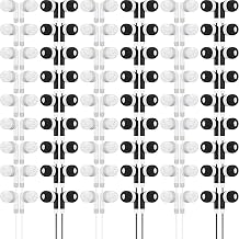 Kigeli 100 Pcs Bulk Earbuds for Classroom, Wired 3.5mm, Black, Grey - Image 1
