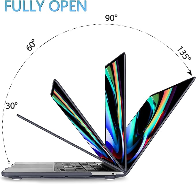 Mektron for MacBook Pro 13-inch Case 2022 2021 2020 A2338 M2 M1 A2289 A2251, Printed Plastic Hard Shell Cover for MacBook Pro 13.3-inch Touch Bar/Touch ID, Geometric Blackboard