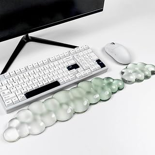 Gel Keyboard and Mouse Wrist Rest, Cloud Wrist Pad for Computer Keyboard - Image 1