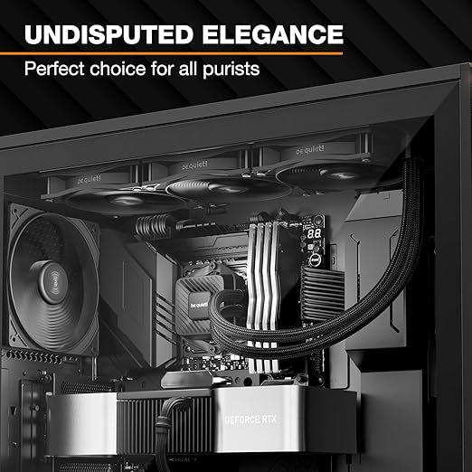 be quiet! Pure Loop 3 360mm All-in-One Water Cooling for Overclocked AMD/Intel Systems, 3X Pure Wings 3 120mm PWM High-Speed Fans, High Static Pressure, Whisper-Quiet PWM Pump