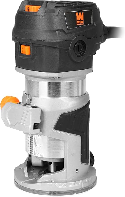 WEN RT1460 6-Amp Handheld 1/4-Inch Variable Speed Laminate Trim Router for Woodworking - Image 6