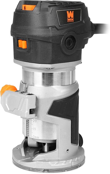 WEN RT1460 6-Amp Handheld 1/4-Inch Variable Speed Laminate Trim Router for Woodworking - Image 7