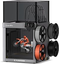 FLASHFORGE Creator 5 Pro 3D Printer, 4 Toolheads with 7s Toolchanger, Industrial Multi-Material & Mixed-Material Printing, Fully Enclosed CoreXY 65°C Active Chamber Heating Better Engineering Prints