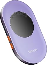 Mechanical Mouse Jiggler, Ultra-Slim Mouse Mover, with Adjustable Running Timer, Driver-Free Mouse Wiggler Shaker Silently（Light Purple） - Image 1