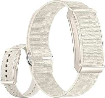 Yihou Smart Fitness Tracker for Women & Men Ultra-Thin Minimalist Smart Band with 24/7 Heart Rate Monitor Sleep Tracker 100+ Sports Modes IP67 Waterproof Call & App Alerts Nylon & Silicone Bands