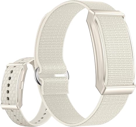 Yihou Smart Fitness Tracker for Women & Men Ultra-Thin Minimalist Smart Band with 24/7 Heart Rate Monitor Sleep Tracker 100+ Sports Modes IP67 Waterproof Call & App Alerts Nylon & Silicone Bands