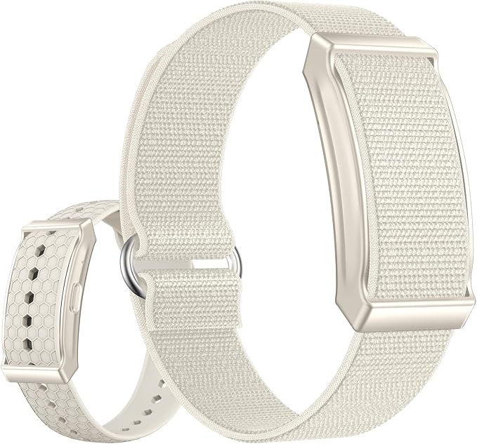 Yihou Smart Fitness Tracker for Women & Men Ultra-Thin Minimalist Smart Band with 24/7 Heart Rate Monitor Sleep Tracker 100+ Sports Modes IP67 Waterproof Call & App Alerts Nylon & Silicone Bands