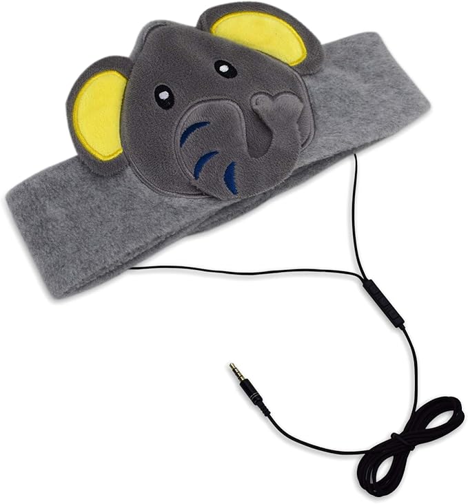 Contixo H1 Kids Headphones, 85dB Volume Limiting with Adjustable Speakers Soft Children Fleece Headband Toddler Headphones