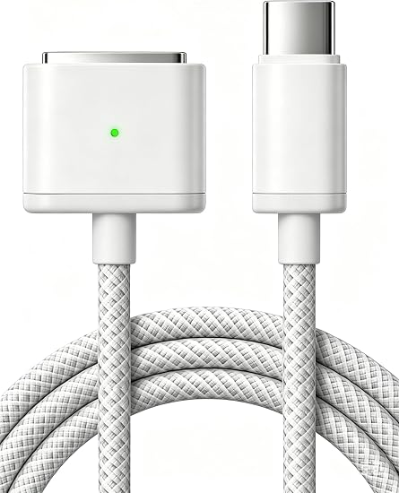 140W USB C to Magnetic 3 Charging Cable for MacBook