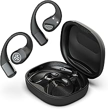 JLab Epic Open Sport Earbuds, Black, Wireless Open-Ear Audio Freedom Effortless Fit, Safe Listening, Bluetooth Multipoint, Customize with the App - Image 1