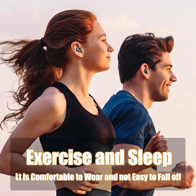 Sleep Headphones Sleep Earbuds Noise Cancelling Invisible Earbuds Wireless Headphones Sleep Headphones Wireless Bluetooth 5.3 Sleep Earbuds Sleep Earbuds for Side Sleepers