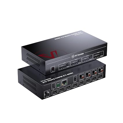AV Access HDMI Matrix Splitter Switch 4x4 4K@60Hz Dobly Vision (4KMX44-H2)