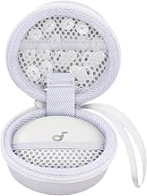 khanka Hard Travel Case for Anker Soundcore Sleep A30/A20 Earbuds,White - Image 1