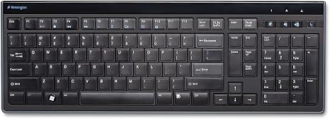 Kensington Slim Type Wired Keyboard (K72357USA),Black - Image 5