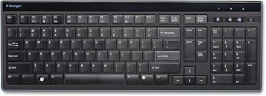 Kensington Slim Type Wired Keyboard (K72357USA),Black - Image 6