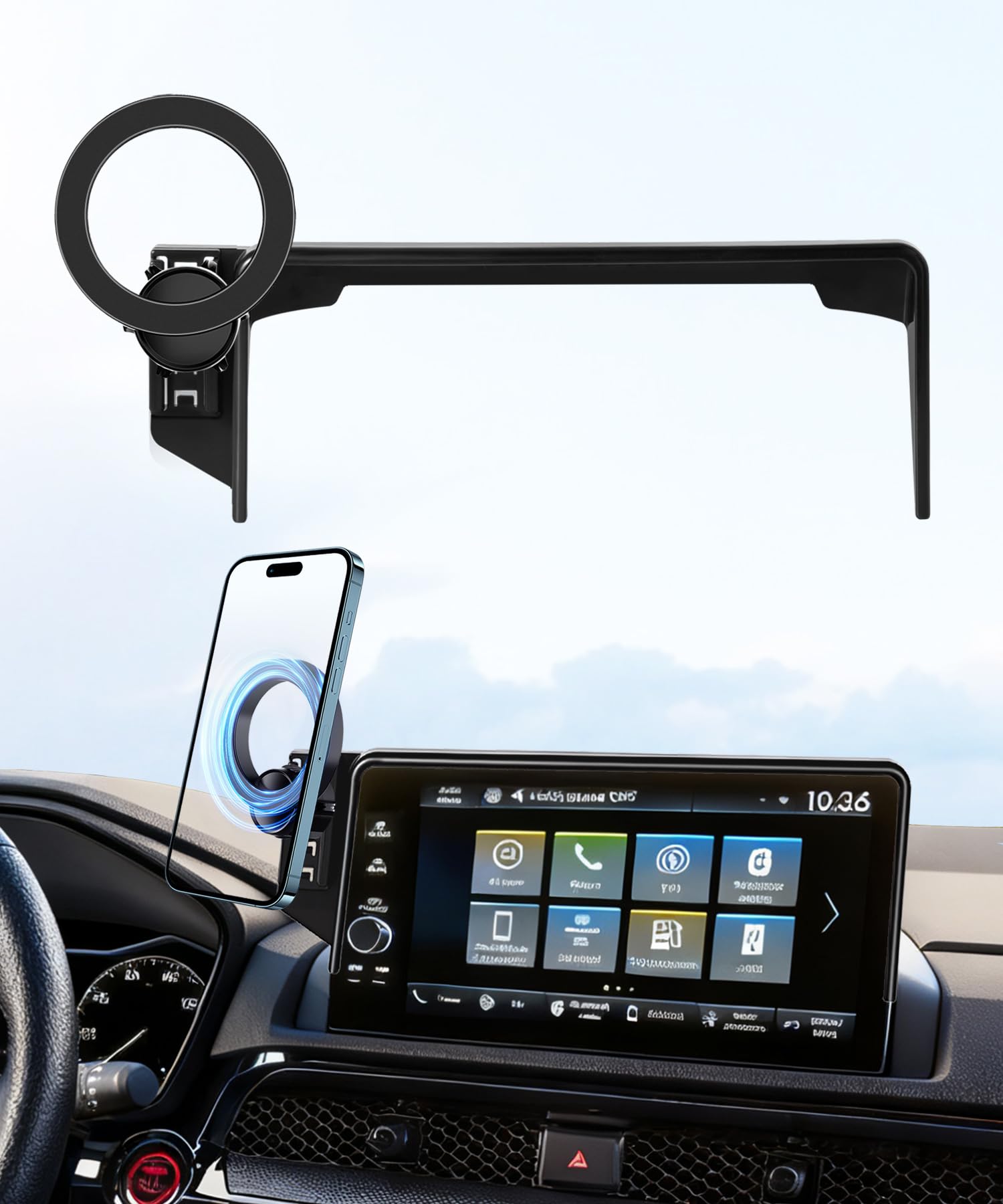 Car Phone Holder for Honda CR-V/HR-V — Stable MagSafe Mount - Image 1