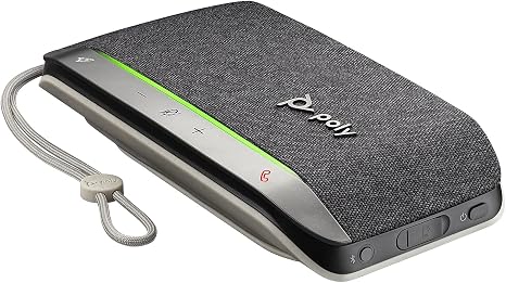 Poly - Sync 20 USB-C Personal Smart Speakerphone (Plantronics) - Connect to Cell Phone via Bluetooth and PC/Mac via USB-C Cable - Works with Teams, Zoom & More