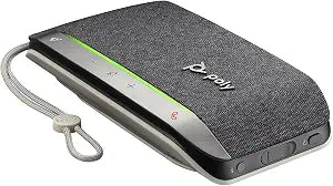 Poly - Sync 20 USB-C Personal Smart Speakerphone (Plantronics) - Connect to Cell Phone via Bluetooth and PC/Mac via USB-C Cable - Works with Teams, Zoom & More