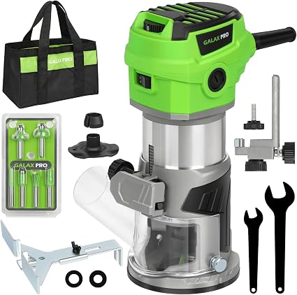 GALAX PRO Router Tool,Wood Router with Fixed Base,6.5A