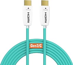 RUIPRO 8K Fiber Optic HDMI 2.1 Cable, 48Gbps, 8K60, 4K120, HDR, eARC, 40FT