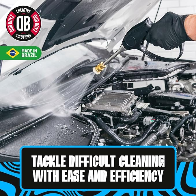 DUB BOYZ D-OFF Heavy-Duty Cleaner & Degreaser, Industrial Strength, Cuts Through Grease and Grime, Safe on Metal, Plastic, Rubber, Biodegradable & Phosphate-FreeWheel Cleaner