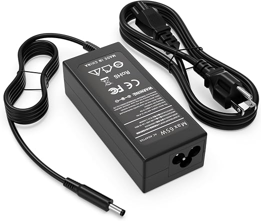 65W 2026 AC Adapter Compatible with Dell Inspiron 5645 5640 5635 5630 5625 Business AI PC Laptop 5635 5620,Compatible with Dell Inspiron 14 15 16 School Laptop 65w 4.5mm tip AC Power Adapter