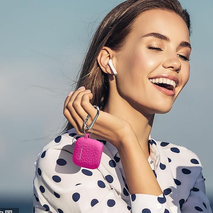 Leopard Engraved for AirPods 4 Case Cover 2024,Soft Silicone Protective Case Compatible with Apple AirPods 4th Generation Case for Women,Cute AirPod 4 Case Accessories with Keychain (Rosepink)