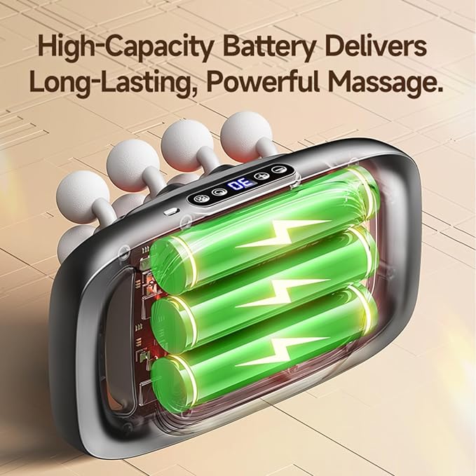Upgraded 16 Head Massage Gun Set, 16-Drive 8-Head Massage Gun Deep Tissue with 30 Levels & 3 Modes for Thighs, Arms, Waist, Back(Christmas Limited)