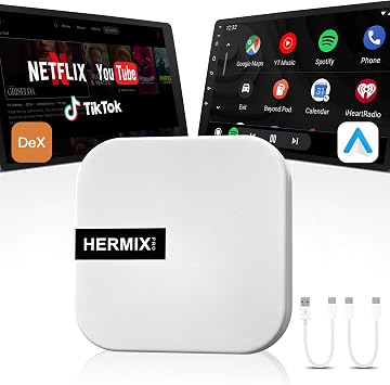 Android Auto Wireless Adapter Compatible with Samsung DeX
