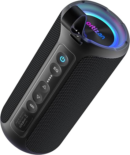 Ortizan Portable Bluetooth Speaker Wireless (2nd Gen), 40W Loud Sound