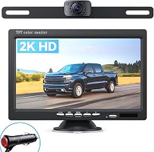 eRapta Backup Camera for Truck 7''HD 2K Front/Rear View Monitor kit - Image 1