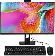 27" All-in-One Desktop Computer, i7 CPU, 16GB RAM, 512GB SSD, Win 11 Home