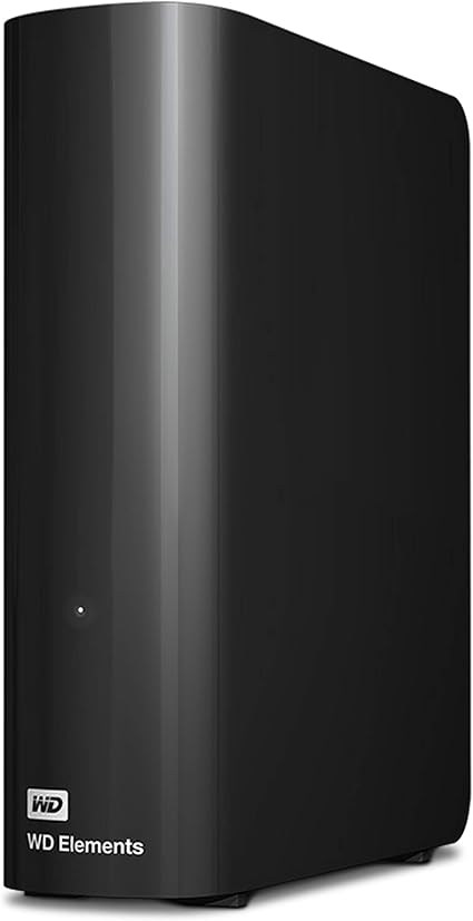 Western Digital 14TB Elements Desktop External Hard Drive, USB 3.0 external hard drive for plug-and-play storage - Western DigitalBWLG0140HBK-NESN
