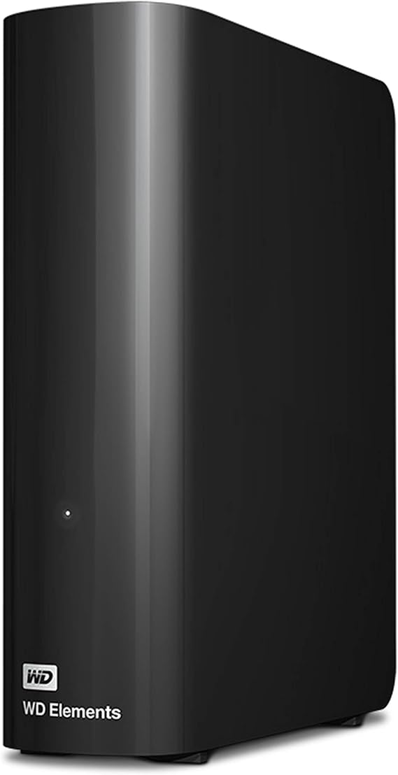 Western Digital 14TB Elements Desktop External Hard Drive, USB 3.0 external hard drive for plug-and-play storage - Western DigitalBWLG0140HBK-NESN