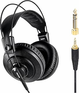 Superlux HD668B MKII Semi-Open Studio Headphones, 50mm Drivers, 56Ω, Wired - Image 1
