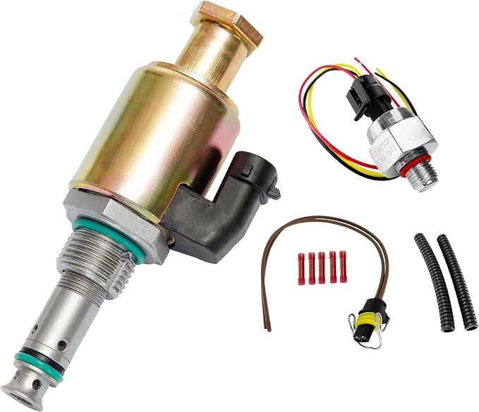IPR Valve 7.3L Powerstroke with ICP Sensor Pigtail F81Z9C968AB, F6TZ9F838A