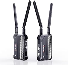Wireless HDMI Transmitter and Receiver,1150ft Los Range,4K UHD Wireless Video Transmission System with 0.1S Latency, for Streaming from DSLR/PC/Laptop to TV/Monitor (WL095P TX+RX) - Image 1