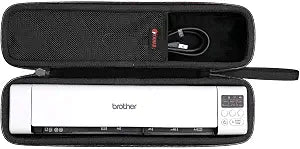 XANAD Hard Case for Brother DS-640 or DS-740D or DS-940DW or DS-720D or Doxie Go SE Wireless Document Photo Scanner(Black)