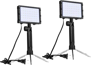 EMART 60 LED Portable Product Photography Light for Tabletop Photo,2-Pack - Image 1