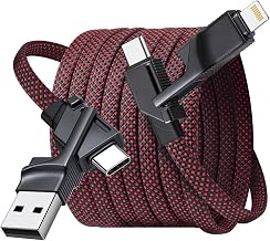 Miger USB C to Lightning Cable, 240W 4 in 1 Charging Cable Fast Charging