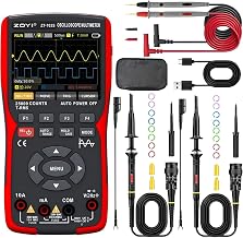 3 in 1 Handheld Oscilloscope Automotive Dual Channel 50MHz with Digital Multimeter and Signal Generator