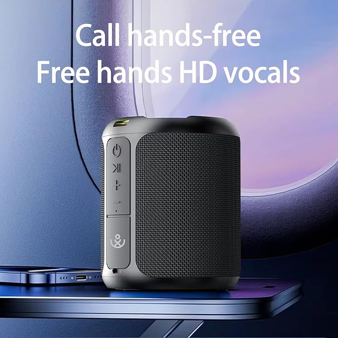 xdobo SINOBAND 3 Kingdoms Portable Bluetooth Speaker Small Bluetooth Speakers Waterproof 20 Hour Playtime Computer Speakers Wireless with RGB Lights for Party/Beach/Home/Outdoor/Birthday Gift