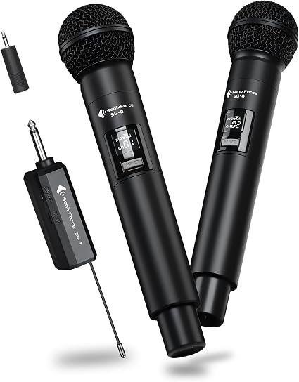Wireless Karaoke Microphones, Singing Microphone for Speaker